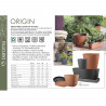 Soucoupe - DEROMA - Origin - 67 x h6 cm - Anthracite
