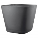 Pot de fleurs carré - DEROMA - Origin - 30 L - Gris