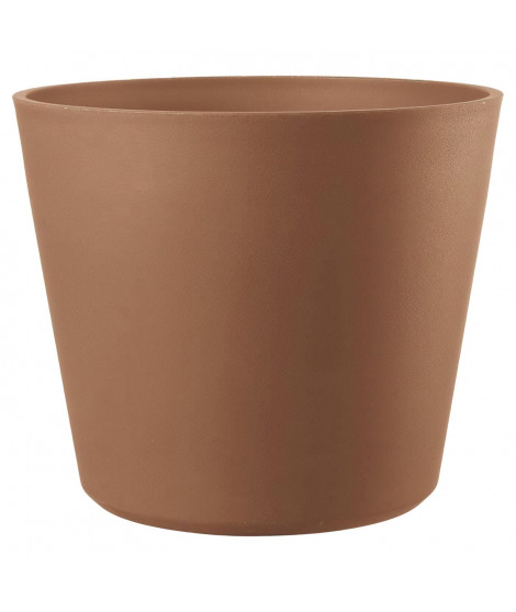 Pot de fleurs - DEROMA - Origin - 85 L - A roulettes - Terre cuite