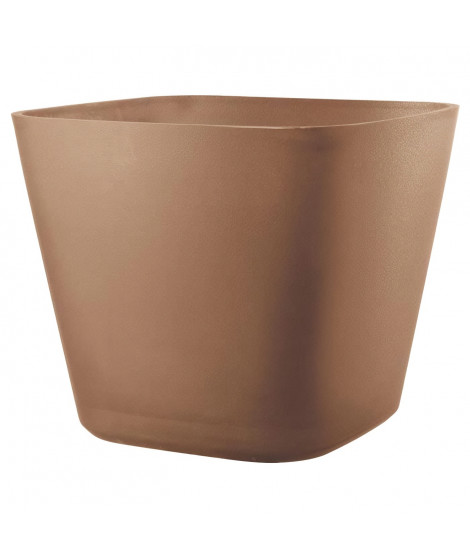Pot de fleurs carré - DEROMA - Origin - 12 L - Terre cuite
