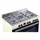 Cuisiniere piano four multifonctions catalyse - CONTINENTAL EDISON - CECP9060CD - 95 L - L90 x H85 cm - Creme / Inox
