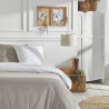 Housse de couette - TODAY - CHARME - Coton 57 fils - Dunes x Craie Berenice - 140 x 200 cm