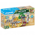 PLAYMOBIL 71295 Photographe avec déguisement et zebres