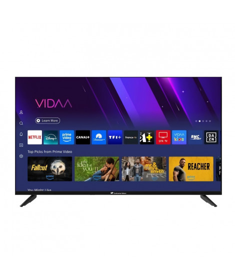 TV LED - CONTINENTAL EDISON - CELED40SVFHD25B6 - FHD 40 (101 cm) - SMART VIDAA - 3xHDMI, 2xUSB - Noir