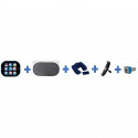 Pack voiture été - HTC EQUIPEMENT - Départ en vacances - Inclu : pare-soleil, coussin nuque, support tablette