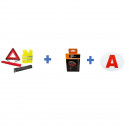 Pack sécurité - HTC EQUIPEMENT - Jeunes conducteurs -  1 gilet de sécurité + 1 triangle, 1 transmetteur fm, 1 disque électros…