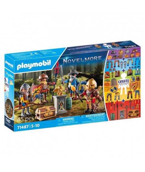 PLAYMOBIL 71487 My Figures : Chevaliers Novelmore