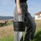 Barbecue a charbon portable - LIVOO - DOC327N - Inox - Surface de cuisson ø27 cm - Hauteur 24 cm