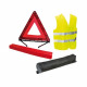 Pack sécurité - HTC EQUIPEMENT - Jeunes conducteurs -  1 gilet de sécurité + 1 triangle, 1 transmetteur fm, 1 disque électros…