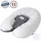 Coussin de maternité - CANDIDE - Multirelax - Polyester / Coton - Gris / Etoiles