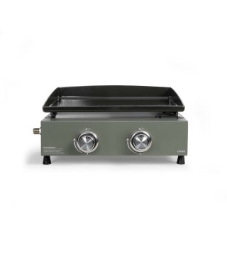 Livoo Plancha gaz 5000w plaque acier émaillé 45.5x35.5cm - DOC323