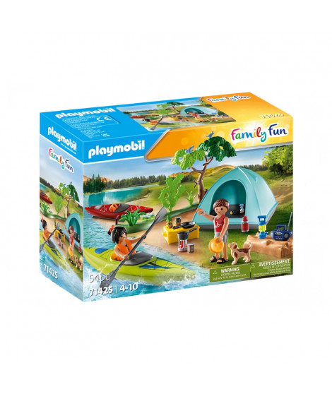 Playmobil 71425 Famille et tente, Le camping & loisirs