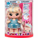 Yummiland - Grande poupée 25 cm a coiffer et câliner - Animal de compagnie + baumes a levre parfumé - Callie - Des 4ans