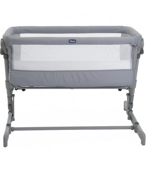 Berceau cododo CHICCO Next2Me GO - Compact - Pliable - Inclinable - 6 Niveaux de hauteur - Gris clair