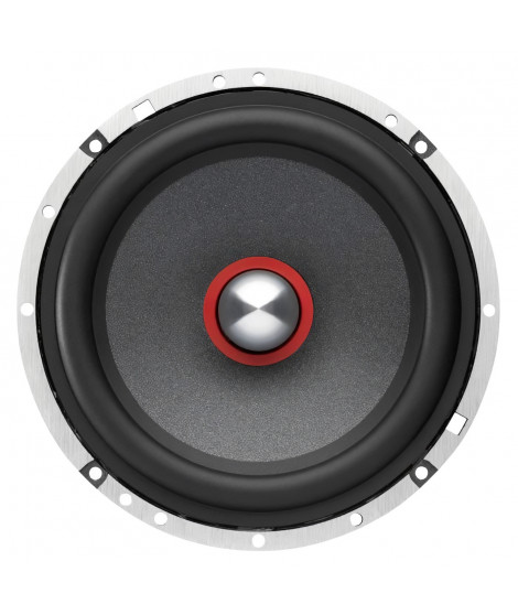 MTX TX665S Haut-parleurs voiture Kit 16,5cm 2 voies 90W RMS 4O Châssis alu Tweeters néodyme dôme soie Membrane pulpe célulose
