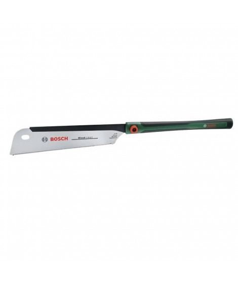 Bosch Scie japonaise Dozuki 270 mm (coupes droites précises dans bois/plastique  lame acier SK5 flexible  poignée Softgrip)