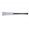 Bosch Scie japonaise Ryoba 250 mm (coupes précises/affleur  lame flex. acier SK5  dents doubles  poignée Softgrip)