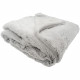 DOMIVA Couverture snow doublée microdoux - 75 x 100 cm - Souris