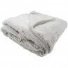 DOMIVA Couverture snow doublée microdoux - 75 x 100 cm - Souris
