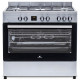 Cuisiniere piano four multifonctions catalyse - CONTINENTAL EDISON - CECP9060IXDD - 95 L - Affichage digital - L90 x H 85 cm …