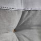 Tete de lit - TODAY - CHARME - Chambray x Slub Capucine - 45 x 70 cm