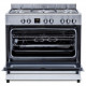 Cuisiniere piano four multifonctions catalyse - CONTINENTAL EDISON - CECP9060IXDD - 95 L - Affichage digital - L90 x H 85 cm …