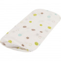 Drap housse - DOMIVA - 70 x 140 cm - Jersey - Imprimé Ecru Pandipanda