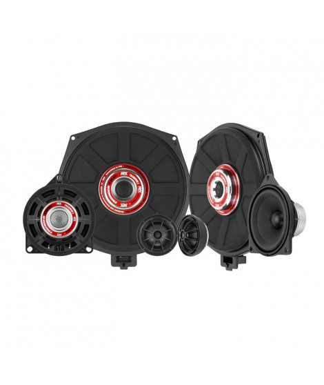 Haut-parleurs spécifiques - MTX AUDIO - Kit 3 voies - 20cm - 4O - 150W RMS - Pour BMW & Mini