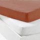 Lot 1 alese + 1 drap housse - P'TIT DODO - 60 x 120 cm - Blanc / Tomette