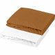 Lot 1 alese + 1 drap housse - P'TIT DODO - 70 x 140 cm - Blanc / Caramel