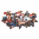 CLEMENTONI - Compact 1000 pieces Panorama - Marvel, The Avengers