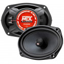 MTX TX469C Haut-parleurs voiture Coaxiaux elliptiques 6x9 15x23cm 2 voies 100W RMS 4O membrane pulpe célulose