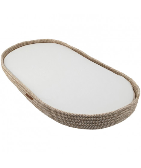 Matelas a langer tressé - DOMIVA - Honey Moon - Coton tressé
