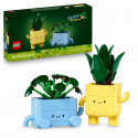 LEGO Botanicals 10349 Petites Plantes Souriantes - Jeu de construction pour fille, 9 ans