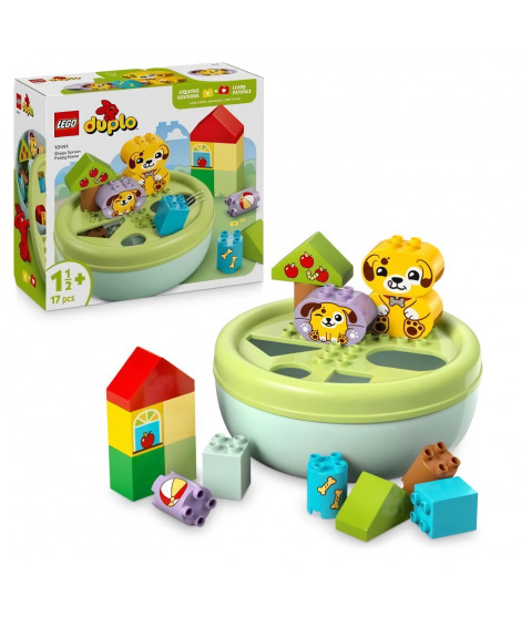 LEGO DUPLO My First 10441 Trieur De Formes : La Niche Du Chiot - Jeu D'éveil Des 18 Mois