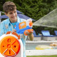 Nerf Super Soaker Flip Fill, Pistolet a eau avec 4 styles de jet, remplissage rapide, capacité de 887 mL d'eau, jouets des 6 ans