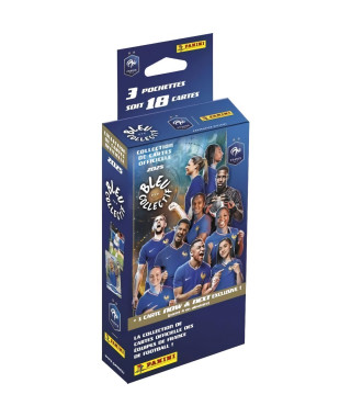 Blister - PANINI - FOOTBALL FEDERATION 2025 TC - 3 pochettes + 1 offerte - 24 cartes