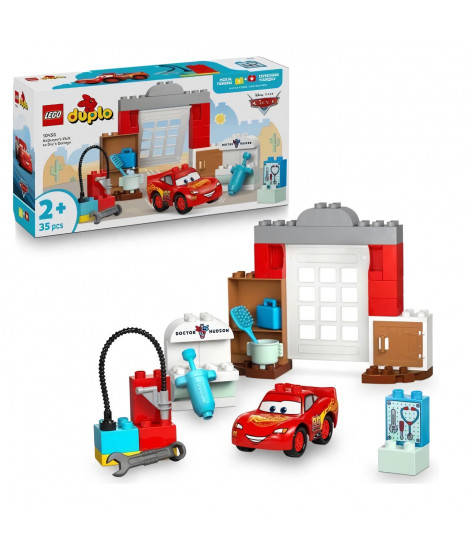 LEGO DUPLO Š Disney Et Pixar Cars 10456 La Visite De Mcqueen Au Garage De Doc - Jeu 2 Ans