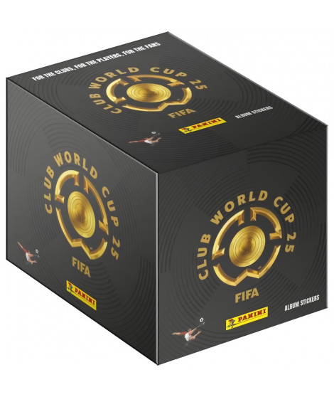 Boîte de 36 pochettes - PANINI - CLUBS WORLD CUP 2025 - 180 stickers