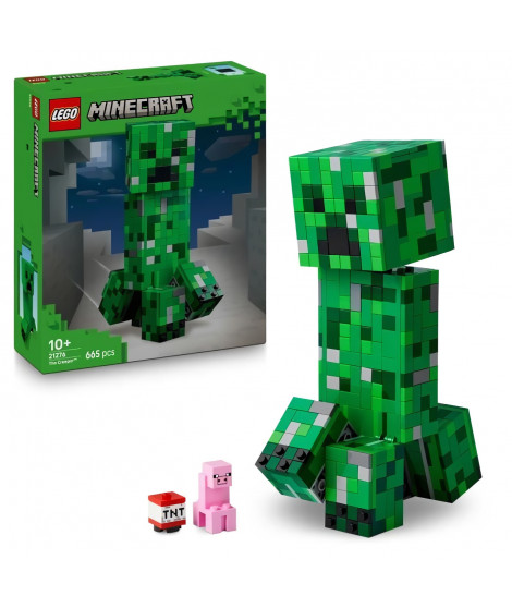 LEGO Minecraft 21276 Le Creeper - Jeu de Construction pour Garçon des 10 Ans - Figurine