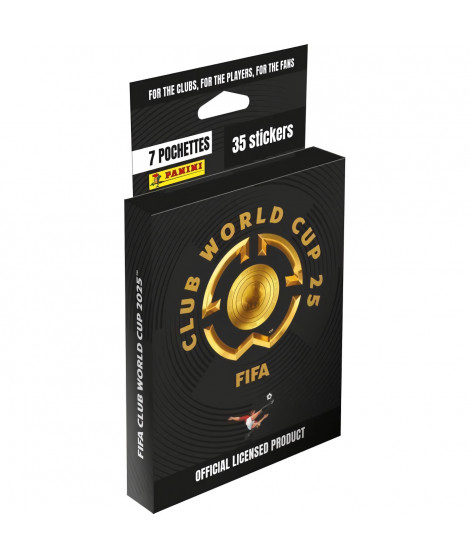 Blister - PANINI - CLUBS WORLD CUP 2025 - 7 pochettes - 35 Stickers