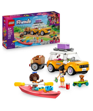 LEGO Friends 42659 Voyage en Voiture entre Amies - Jeu de Construction pour Fille 6 Ans