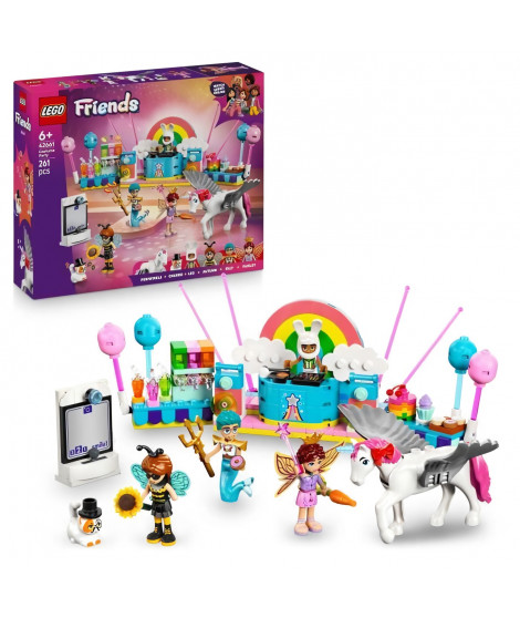LEGO Friends 42661 Soirée Déguisée avec une Licorne et une Fée - Jeu pour Fille des 6 Ans