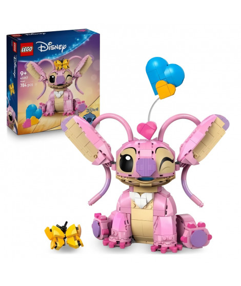 LEGO | Disney 43257 Angel Jeu de Construction Lilo & Stitch pour Fille ou Garçon des 9 Ans