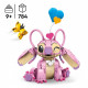 LEGO | Disney 43257 Angel Jeu de Construction Lilo & Stitch pour Fille ou Garçon des 9 Ans