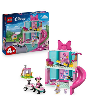 LEGO | Disney 43274 L'Hôtel pour Animaux de Minnie - Jeu de Construction 4 ans - Cadeau