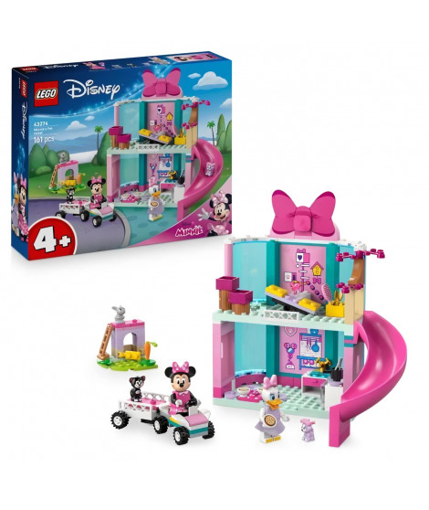LEGO | Disney 43274 L'Hôtel pour Animaux de Minnie - Jeu de Construction 4 ans - Cadeau