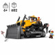LEGO City 60466 Le Bulldozer Jaune - Jeu de construction pour garçon ou fille des 8 ans