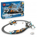 LEGO City 60470 Le Train Express des Explorateurs en Arctique - Jeu pour Garçon des 7 ans