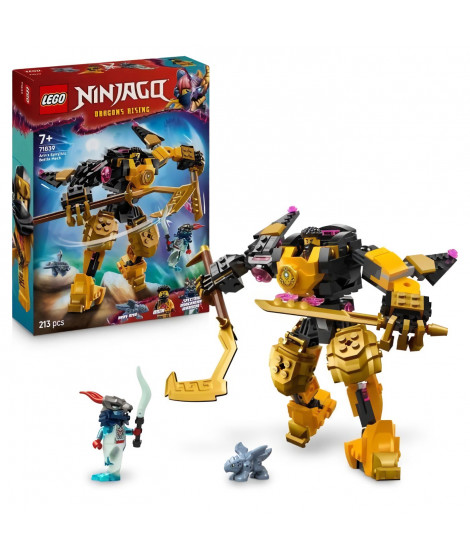 LEGO NINJAGO 71839 Le Robot De Spinjitzu d'Arin - Jeu De Construction Pour Garçon 7 Ans
